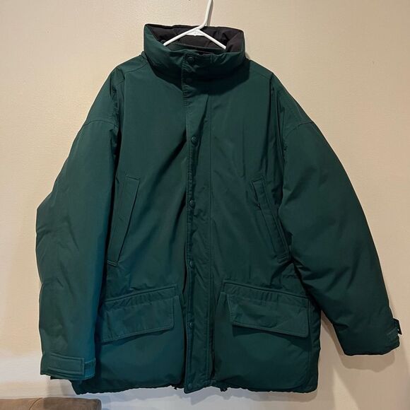 Eddie Bauer Men's Gore-Tex Goose Down Jacket Green Size XL - Picture 1 of 16